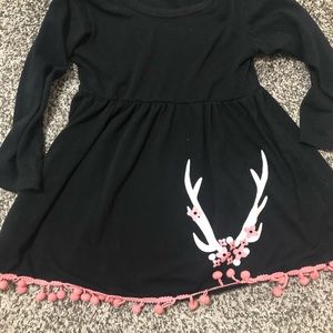 🟣 Toddler boutique dress